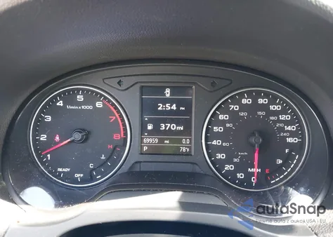 2016 Audi A3 1.8T Premium z USA, uszkodzony, nr VIN WAUA7GFF8G1070917